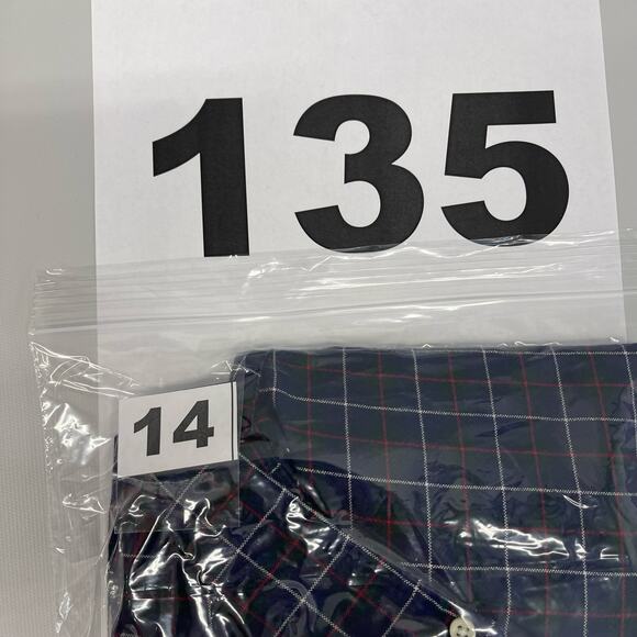 POLO Ralph Lauren Men's Polo Size Large Custom Fit Plaid - Picture 11 of 11